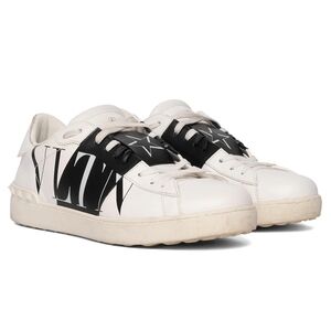 Valentino Open Rockstud Leather Sneakers Size 41